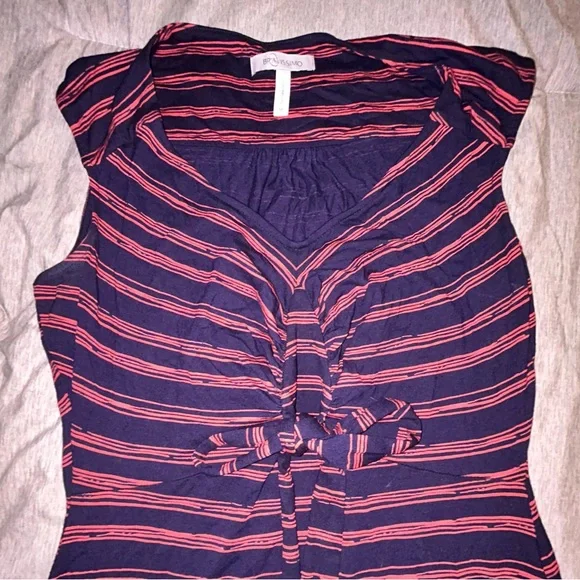 Striped Sleeveless Curvy Dress - Picture 5 of 11